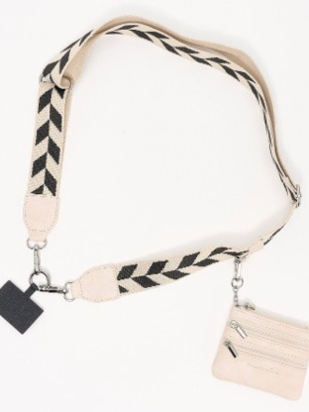 Save the Girls Clip & Go Phone Wristlet with Matching Strap NIP